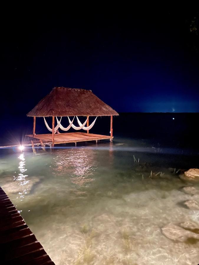 Appartamento Casa La Joya Bacalar Esterno foto