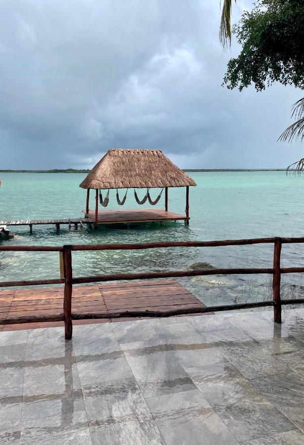 Appartamento Casa La Joya Bacalar Esterno foto