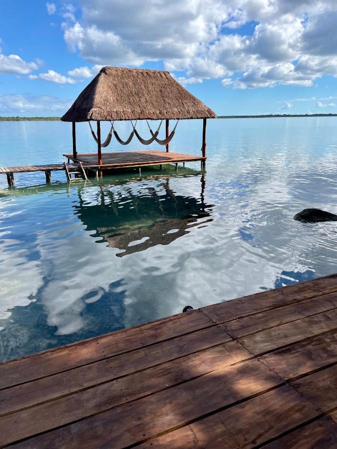 Appartamento Casa La Joya Bacalar Esterno foto