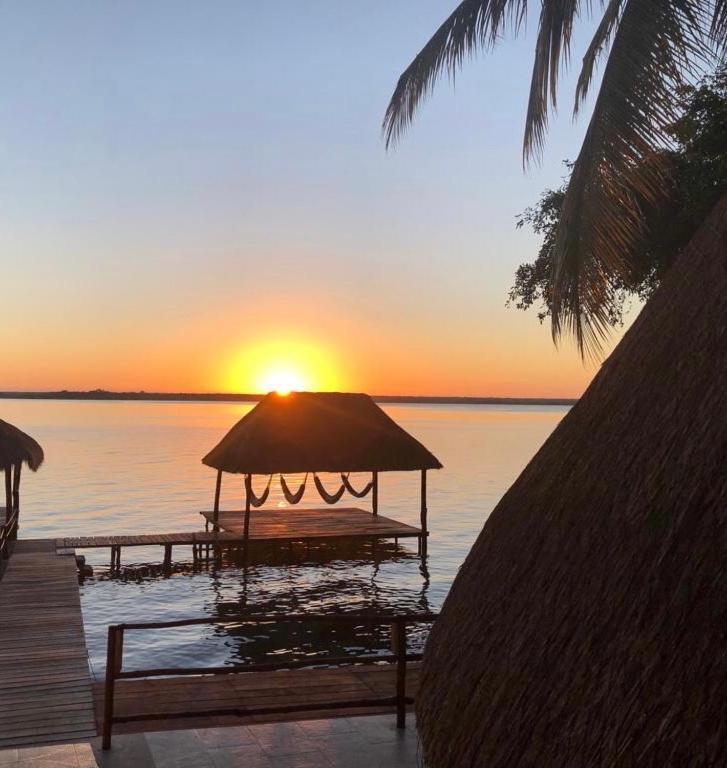Appartamento Casa La Joya Bacalar Esterno foto