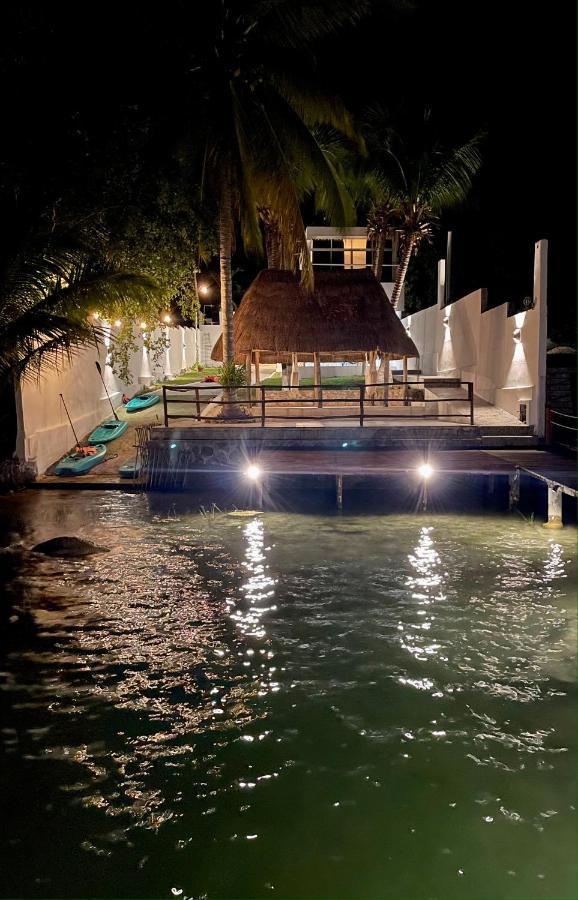 Appartamento Casa La Joya Bacalar Esterno foto