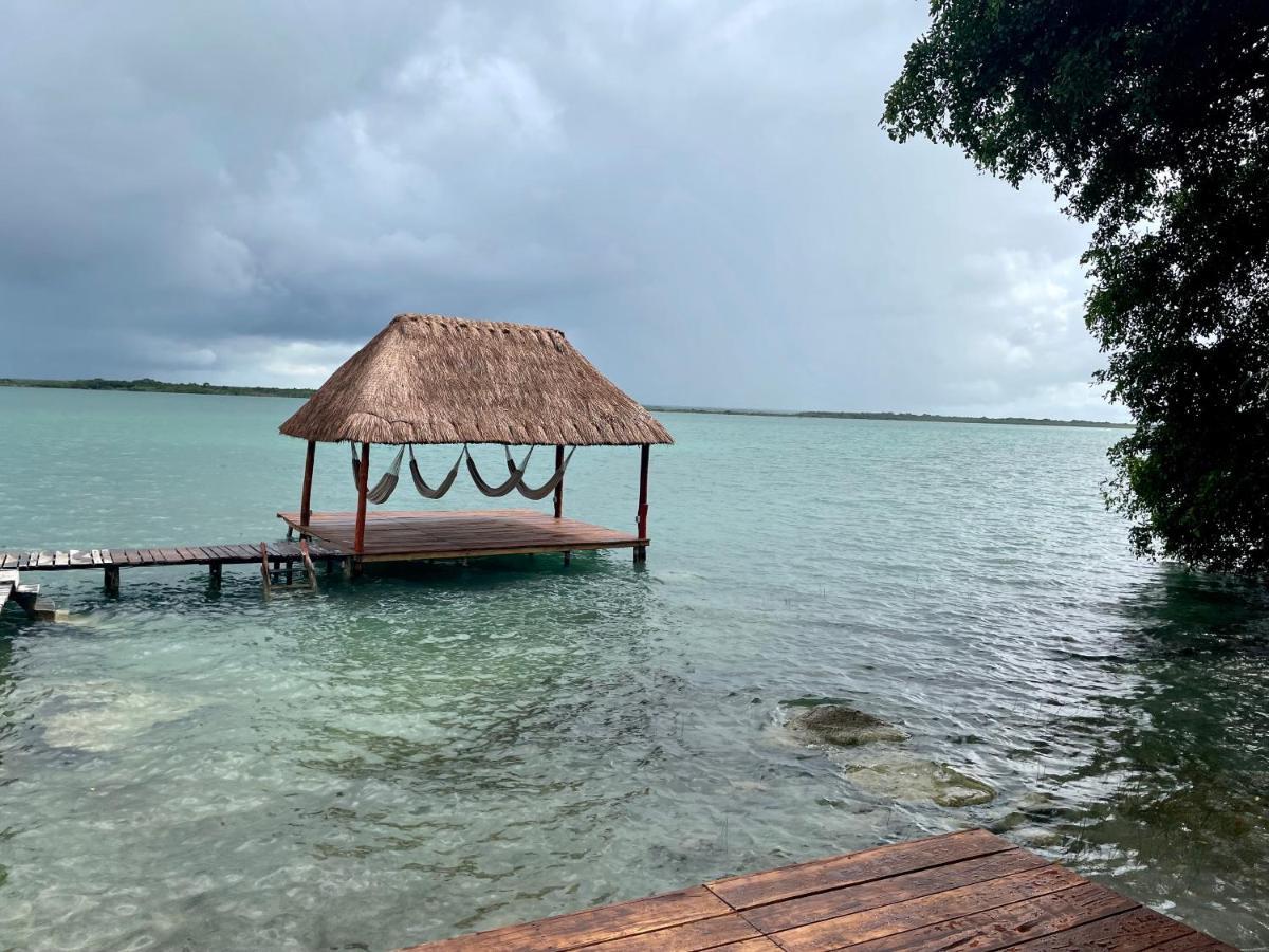 Appartamento Casa La Joya Bacalar Esterno foto