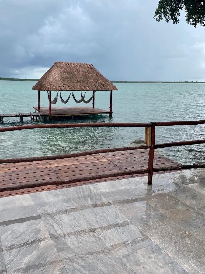 Appartamento Casa La Joya Bacalar Esterno foto