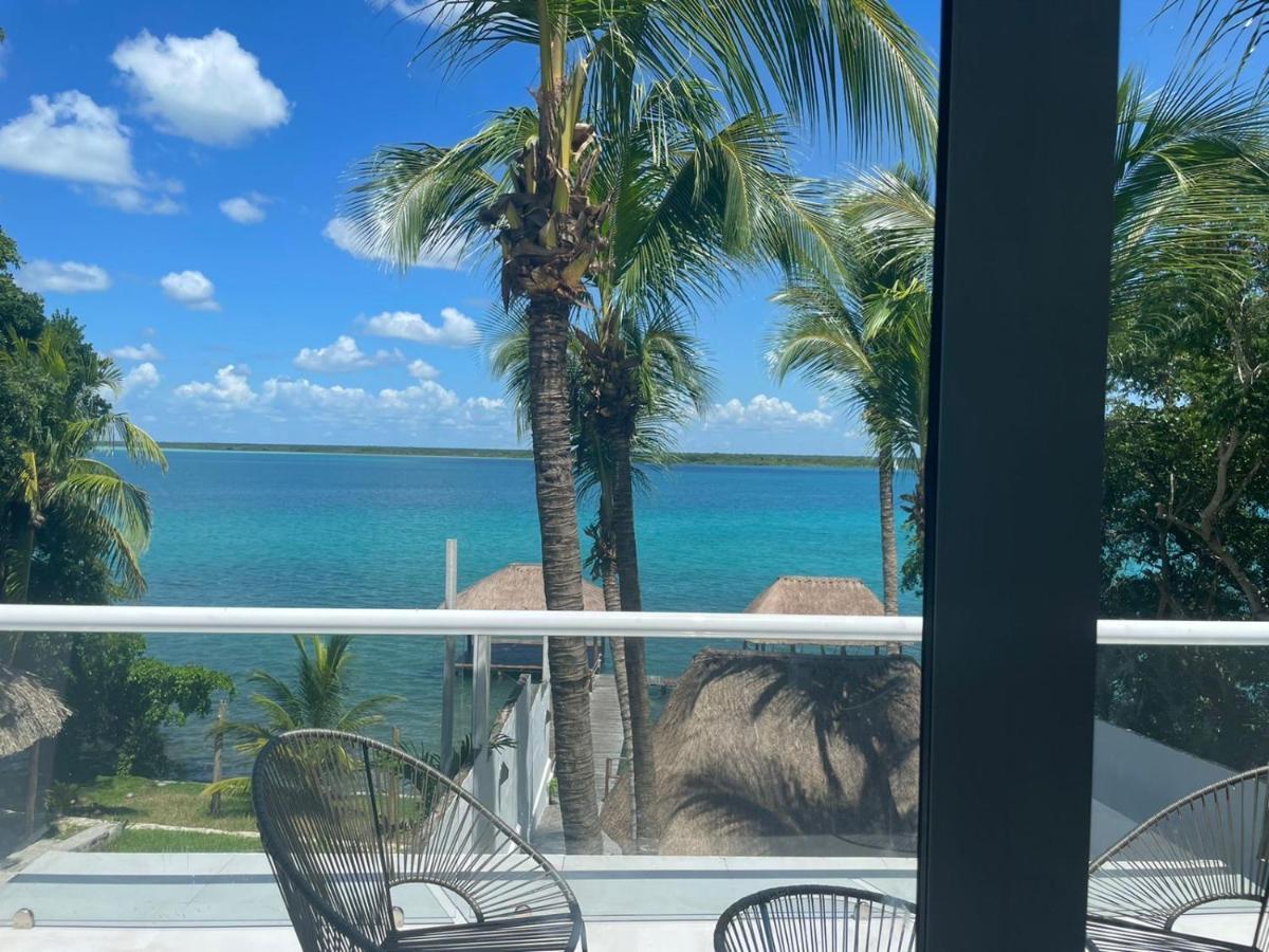 Appartamento Casa La Joya Bacalar Esterno foto