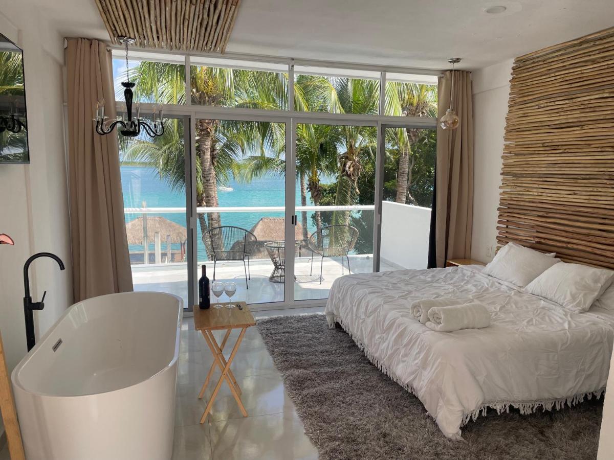 Appartamento Casa La Joya Bacalar Esterno foto