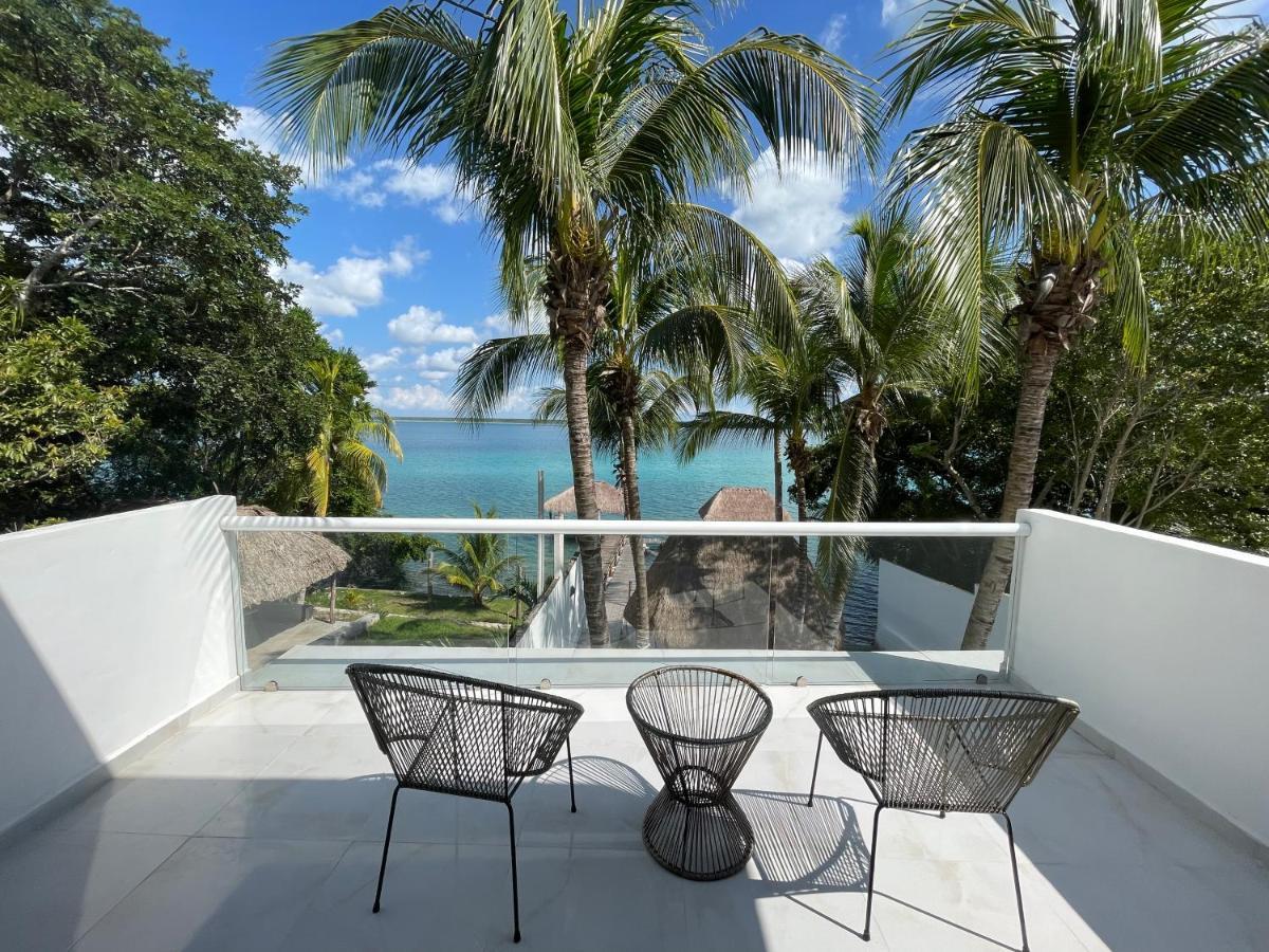 Appartamento Casa La Joya Bacalar Esterno foto