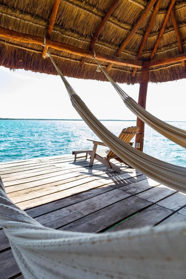 Appartamento Casa La Joya Bacalar Esterno foto