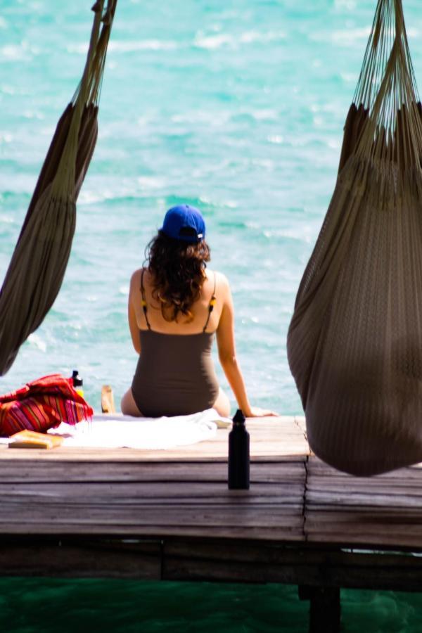 Appartamento Casa La Joya Bacalar Esterno foto