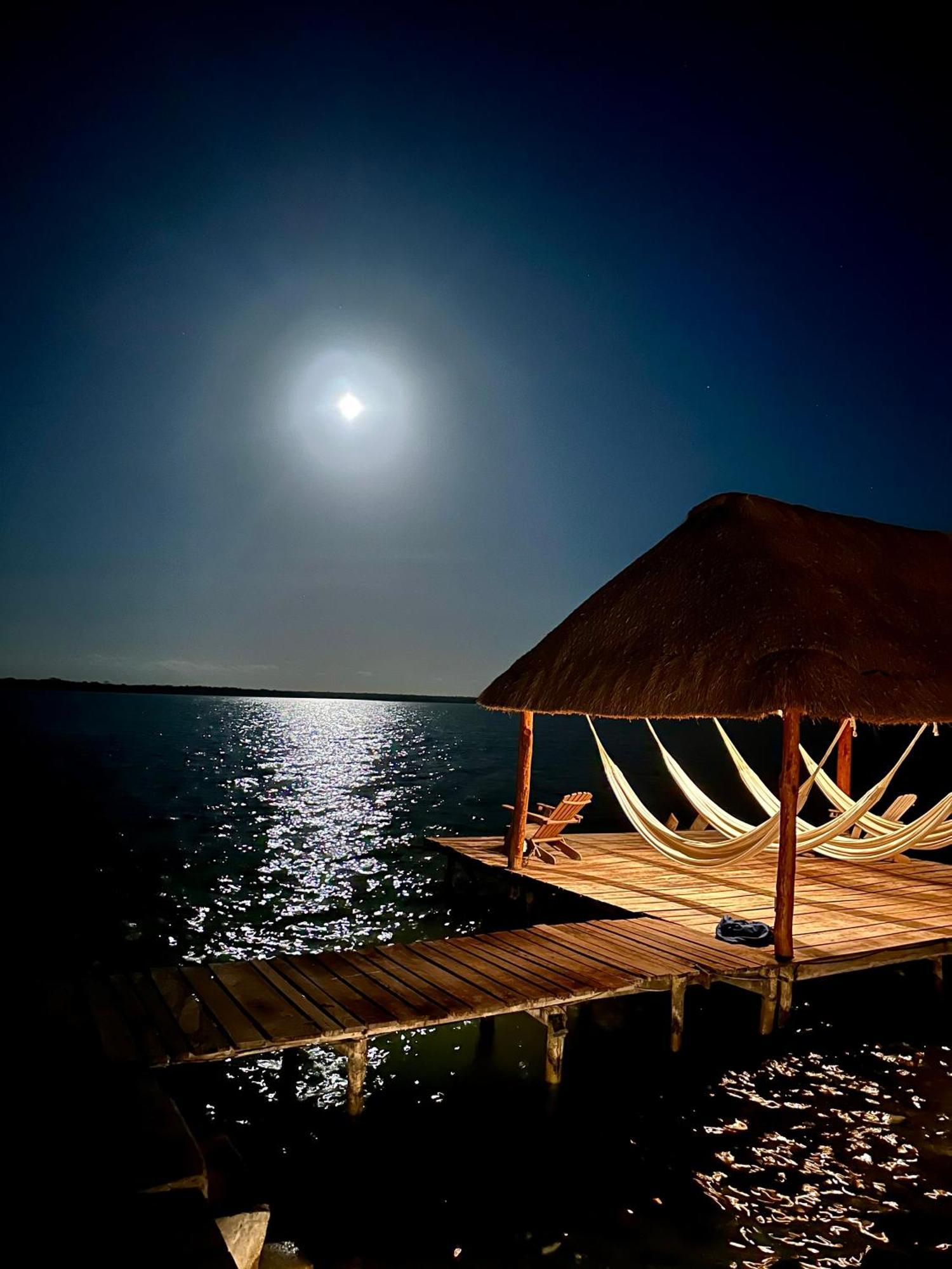 Appartamento Casa La Joya Bacalar Esterno foto